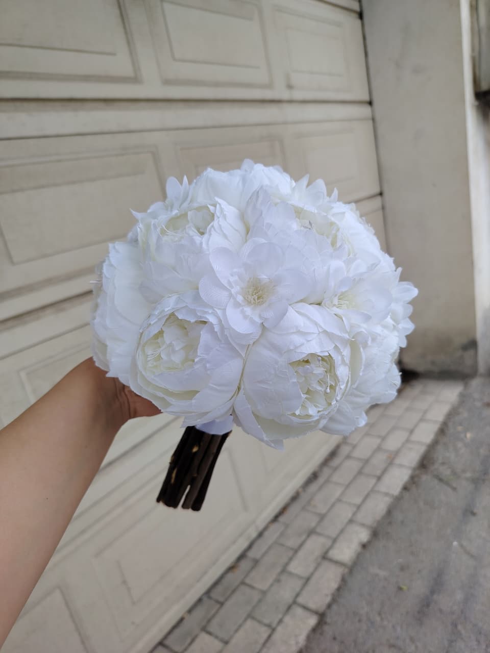 BUK-11 zərif gəlin buketi - Gəlin buketi sifarişi Bakı