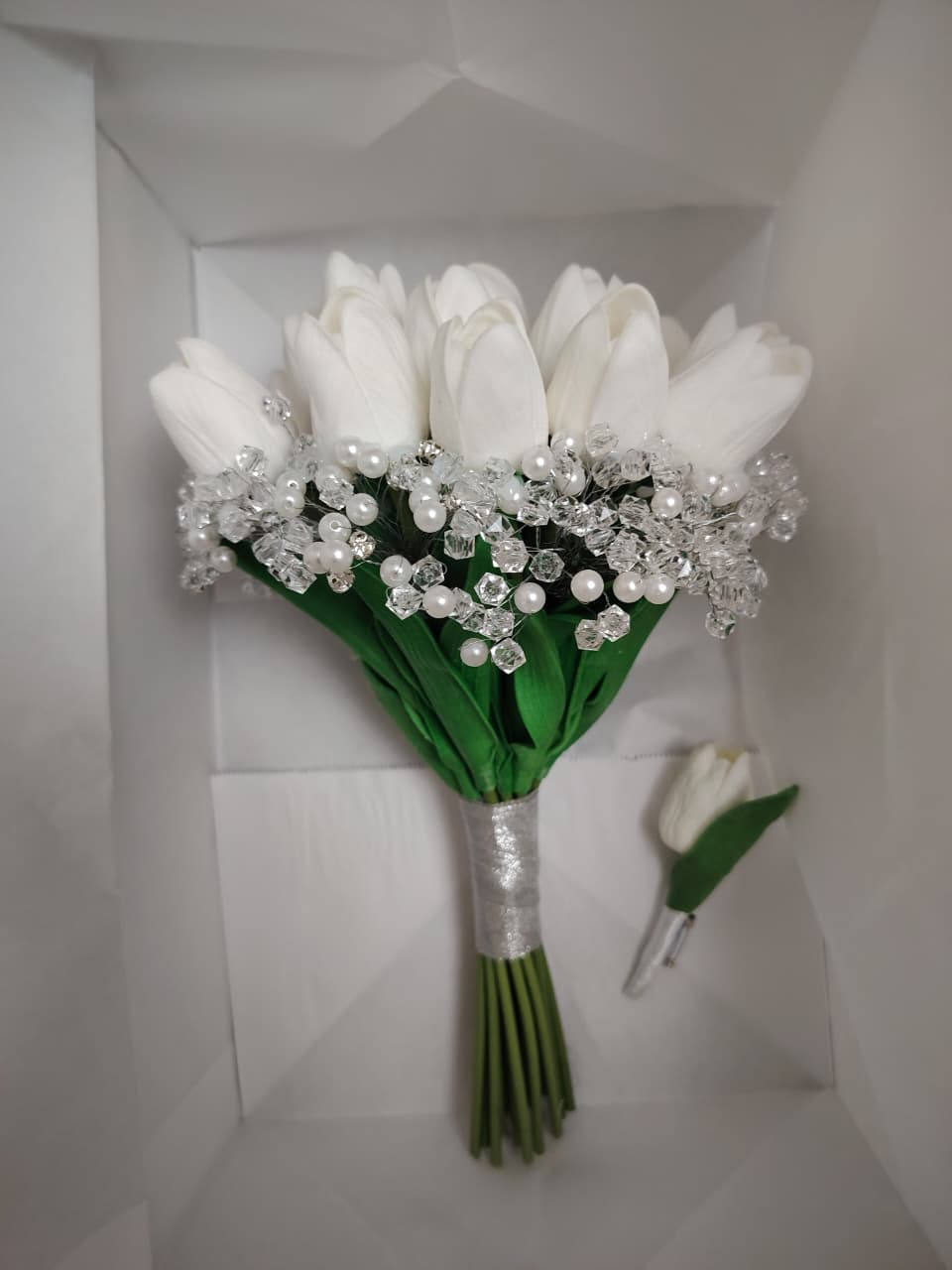 BUK-18 şəxsi gəlin buketi - Gəlin buketi modelləri Bakı