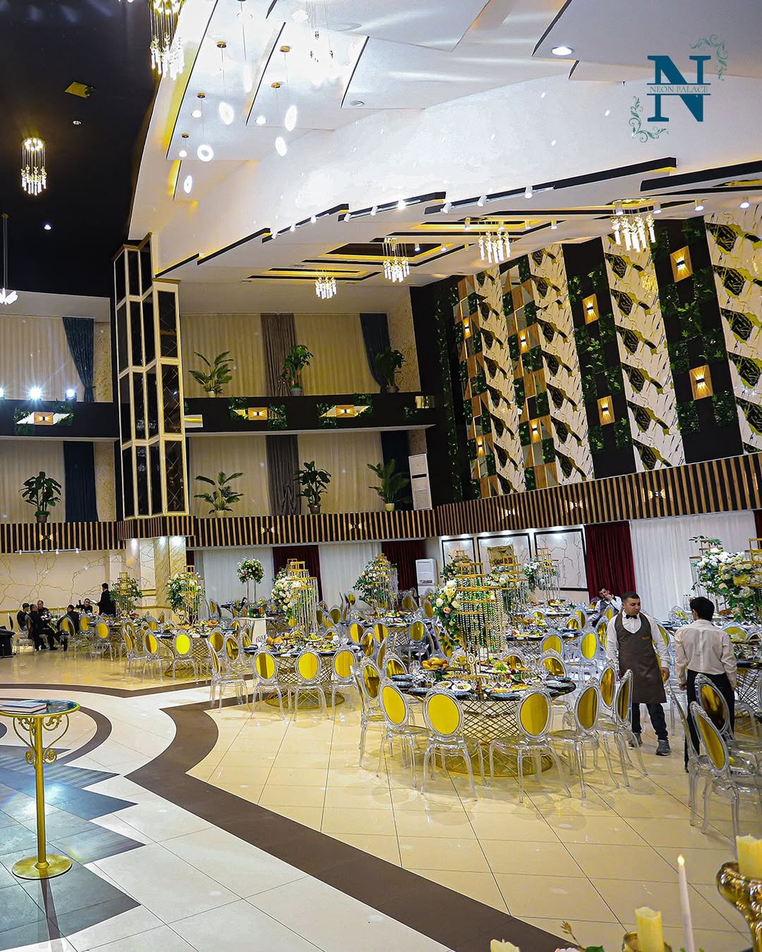 Neon Palace şadlıq sarayı - Böyük Zal - Şəkil 1